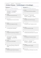 Vorschau - Arbeitsblätter - Contact Clauses – Tandembögen Englisch - Seite 2