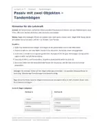 Vorschau - Arbeitsblätter - Passiv mit zwei Objekten – Komplettpaket - Seite 1