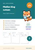Vorschau - Arbeitsblätter - Ethik Klasse 3 und 4 im Paket – Toleranz, Mobbing und Zivilcourage, Medien klug nutzen: mit Lösungen - Seite 1