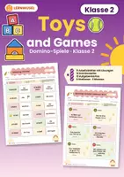 Vorschau - Spiele - Englisch Toys Klasse 2 | Spielzeug Domino & Lernpfad | mit Lösungen - Deckblatt