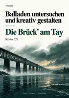 Vorschau - Stundenentwürfe - Balladen verstehen und kreativ gestalten | 4 umfangreiche Lernhefte | Deutsch Klasse 7/8 - Seite 1