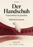 Vorschau - Stationenlernen - Der Handschuh | Großes Lernheft zur Ballade von Schiller | Deutsch Klasse 7/8 - Deckblatt