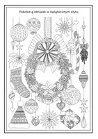 zapowiedź - Szablony do malowania i rękodzieła - Świąteczne kolorowanki zentangle - strona 3