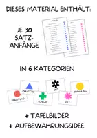 Vorschau - Merkblätter - Märchen schreiben – 180 Satzanfänge in 6 Kategorien | Kreatives Schreiben, Schreibhilfe, Inspiration - Seite 1