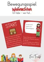 Vorschau - Spiele - Lese-Bewegungsspiel Weihnachten: Ich habe, wer hat... - Seite 1