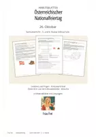 Vorschau - Arbeitsblätter - Österreichischer Nationalfeiertag Materialpaket - Deckblatt