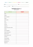 Vorschau - Test - Headlight 3 - Vokabeltest (Materialpaket) - Seite 1
