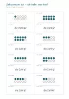Vorschau - Spiele - Zahlenraum 10 Kartenspiel Ich habe – wer hat? Mengen, Plus und Minus | 30 Karten - Seite 3