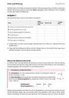 Vorschau - Stundenentwürfe - Dosis und Wirkung: Gray und Sievert - Seite 1