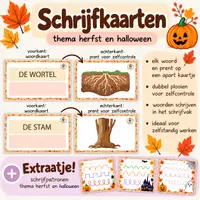 Voorbeeld - schrijfkaarten - Pagina 1