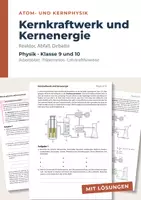 Vorschau - Stundenentwürfe - Atom- und Kernphysik Klasse 9/10 - Die komplette Reihe in 14 Stunden - Seite 1