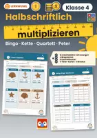 Vorschau - Arbeitsblätter - Mathe Klasse 2 bis 4 Bundle | Einmaleins alle Reihen, Kernaufgaben, Division mit Rest - Seite 1