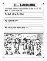 Vorschau - Arbeitsblätter - Dazugehören – 10 Situationskarten | Wegsehen oder eingreifen? | Sozialkompetenz Grundschule - Seite 2