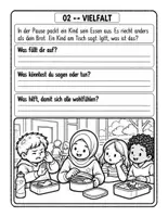 Vorschau - Arbeitsblätter - Vielfalt – 10 Situationskarten | Wir sind verschieden | Sozialkompetenz Grundschule - Seite 3