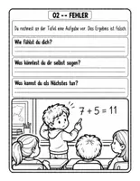 Vorschau - Arbeitsblätter - Umgang mit Fehlern – 10 Situationskarten | Fehler sind erlaubt | Sozialkompetenz Grundschule - Seite 3