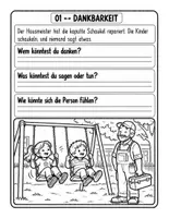 Vorschau - Arbeitsblätter - Soziales Miteinander – 50 Situationskarten zu Freundschaft, Respekt & Empathie - Seite 2