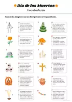 Vorschau - Arbeitsblätter - Día de los Muertos | Vokabular & Leseverstehen | Spanisch - Seite 2