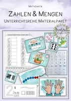 Vorschau - Stundenentwürfe - Zahlendarstellungen, Mengen und Zählen - Materialpaket zur Unterrichtsreihe - Deckblatt