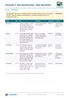 Vorschau - Stundenentwürfe - Advent – Klasse 1 und 2 – Materialpaket: Lesen, Mathe und Kunst - Seite 3