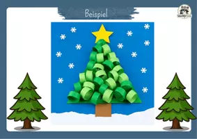 Vorschau - Mal- und Bastelvorlagen - Kunst Winter Grundschule, Materialpaket | Basteln, Klasse 1, Klasse 2, Klasse 3, Klasse 4 - Seite 3
