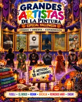 Vista previa - Hojas de trabajo - Grandes artistas ESPECIAL HALLOWEEN - Portada