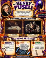 Vista previa - Hojas de trabajo - Grandes artistas ESPECIAL HALLOWEEN - página 1