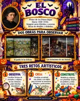 Vista previa - Hojas de trabajo - Grandes artistas ESPECIAL HALLOWEEN - página 2