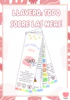 Vista previa - Refuerzo / NEE / Materiales de apoyo - PACKS LLAVEROS "TODO SOBRE LAS NEAE" - Portada