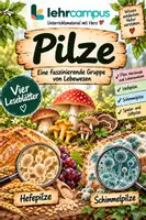 Vorschau - Arbeitsblätter - Pilze - Unterrichtsmaterial - Deckblatt