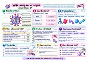 Vorschau - Unterrichtsreihen - 🧬 Materialpaket Biologie: Pilze · Bakterien · Viren - Seite 3