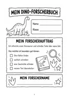 Vorschau - Arbeitsblätter - Dinosaurier Schreibwerkstatt Klasse 2 3 4 - Seite 2