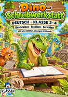 Vorschau - Arbeitsblätter - Dinosaurier Schreibwerkstatt Klasse 2 3 4 - Deckblatt