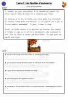 Aperçu - Feuilles d'exercices - Lectures d'automne : fichier de lectures différenciées - Page 3