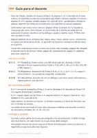 Vista previa - Hojas de trabajo - Dictados 3º Primaria: 24 dictados de ortografía - página 1