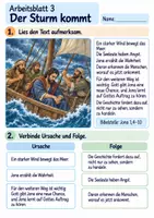 Vorschau - Arbeitsblätter - Jona – Gott gibt eine neue Chance | Religion Klasse 3 Arbeitsblätter | Evangelische Religionslehre | 10 Arbeitsblätter als PDF - Seite 3