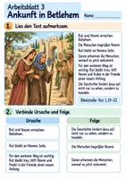 Vorschau - Arbeitsblätter - Rut – Treue und neuer Anfang | Religion Klasse 3 Arbeitsblätter | Evangelische Religionslehre | 10 Arbeitsblätter als PDF - Seite 3