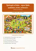 Vorschau - Arbeitsblätter - Spielregeln erfinden – eigene Spiele ausdenken, testen, verbessern – Lesespurgeschichte mit Rätselaufgaben (Klasse 3) - Seite 1