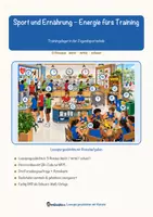 Vorschau - Arbeitsblätter - Sport und Ernährung – Energie fürs Training – Lesespurgeschichte mit Rätselaufgaben (Klasse 9) - Seite 1
