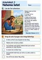 Vorschau - Arbeitsblätter - Nehemia baut gemeinsam | Religion Klasse 3 Arbeitsblätter | Evangelische Religionslehre | 10 Arbeitsblätter als PDF - Seite 2