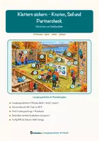 Vorschau - Arbeitsblätter - Klettern sichern – Knoten, Seil und Partnercheck – Lesespurgeschichte mit Rätselaufgaben (Klasse 7) - Seite 1