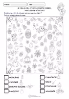 Aperçu - Jeux - Halloween – Cherche, compte et écris - Page 3