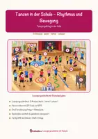 Vorschau - Stationenlernen - Tanzen in der Schule – Rhythmus und Bewegung – Lesespurgeschichte mit Rätselaufgaben (Klasse 5) - Seite 1
