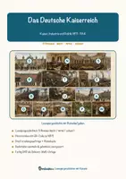Vorschau - Arbeitsblätter - Das Deutsche Kaiserreich – Lesespurgeschichte mit Rätselaufgaben (Klasse 8) - Seite 1