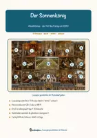 Vorschau - Arbeitsblätter - Der Sonnenkönig – Lesespurgeschichte mit Rätselaufgaben (Klasse 7) - Seite 1