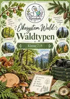 Vorschau - Arbeitsblätter - Ökosystem Wald: Waldtypen – Arbeitsblatt mit Lösung | Klasse 7/8 - Deckblatt