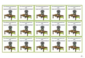 Vorschau - Bildkarten - Belohnungssystem & Klassenregeln & Gutscheine - Seite 1
