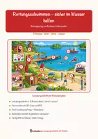 Vorschau - Arbeitsblätter - Rettungsschwimmen – sicher im Wasser helfen – Lesespurgeschichte mit Rätselaufgaben (Klasse 9) - Seite 1