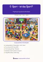 Vorschau - Arbeitsblätter - E-Sport – ist das Sport? – Lesespurgeschichte mit Rätselaufgaben (Klasse 10) - Seite 1