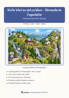 Vorschau - Arbeitsblätter - Wofür lohnt es sich zu leben? – Sinnsuche im Jugendalter – Lesespurgeschichte mit Rätselaufgaben (Klasse 8) - Seite 1