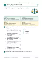 Vorschau - Arbeitsblätter - Argumentieren Klasse 6-7 Schreiben üben - Seite 3